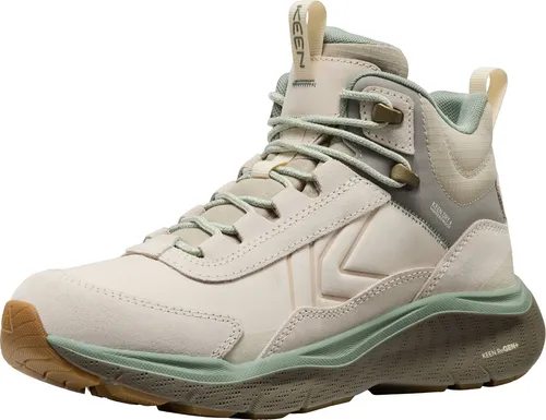 Keen Women's Leiki Leather Mid WP - Wasserdichte Wanderschuhe 37,5 - Bequeme, atmungsaktive und wasserdichte Wanderschuhe für Damen in Beige (Gr. 37,5). Ideal für Outdoor-Abenteuer und PFC/PFAS-frei. Entdecken Sie weitere Modelle von Keen bei Bergfreunde.de!