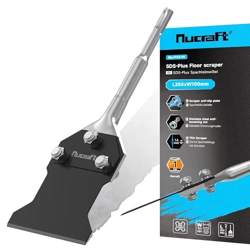 Nucraft SDS-Plus Spachtelmeißel 250x100 mm