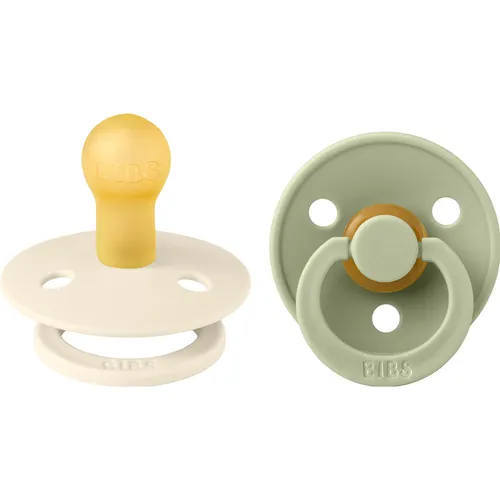 Bibs Colour Pacifier (2 x) (130241) in beige von BIBS