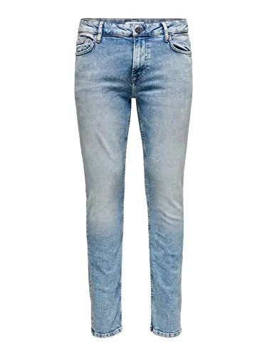 ONLY & SONS Slim-fit-Jeans Loom - Hochwertige Slim-Fit Jeans in Blue Wash, bequem und modisch für lässige Outfits