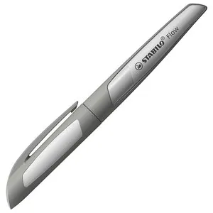 STABILO Flow MONOCHROME Patronenfüller pastellgrau M (mittel), 1 St.