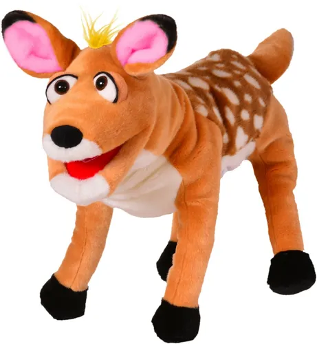 LIVING PUPPETS HANDPUPPE W815 ROSALINCHEN - Handpuppe für kreatives Spiel, ideal für Rollenspiele und Puppentheater, fördert die Fantasie von Kindern.