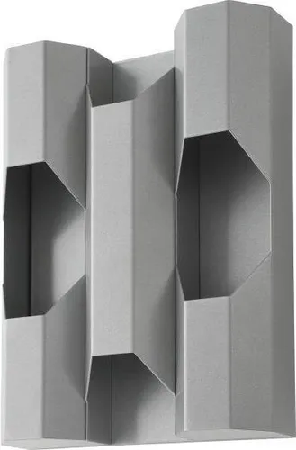 Eglo Led Wandleuchte Zinacua GU10 silber - Retro-Chic Wandleuchte aus silbernem Metall mit 4 GU10 LED Leuchtmitteln für warmweißes Licht, ideal für moderne Wohnräume.