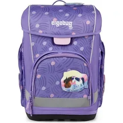 ergobag Cubo Light Schulranzen Set 5-tlg. PonyBäradies - Schulranzen für Grundschüler, ultraleicht mit nur 860g und ergonomischem Hugging-System für optimalen Tragekomfort und Rückenentlastung.