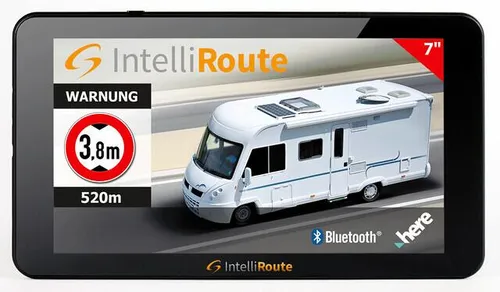 CAR GUARD IntelliRoute CA8040 PRO Navigationssystem - 7 Zoll Touch-Navigationssystem für Reisemobile mit aktiver Magnethalterung, Rückfahrkameraanschluss und WLAN-Updates für stets aktuelle Routen.