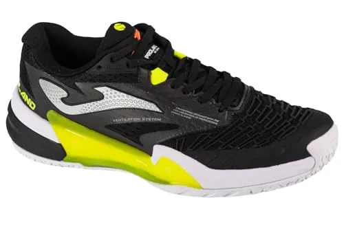 Joma Roland Men 2401 TROLAS2401AC, Men Tennis Shoes,Padel Shoes, Black, 46 EU