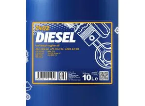 Mannol Diesel Motoröl 15W-40 MN7402-10 in braun von SCT - MANNOL