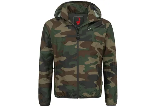 Höhenhorn Rigi Herren Regenjacke in grün von Höhenhorn