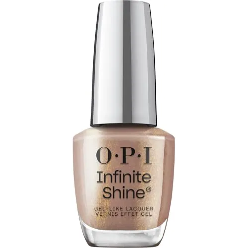 OPI What's Your Mannitude Collection – Infinite Shine – Langanhaltender Nagellack, Track Suited Cutie, Farbton Nude glänzend, 15 ml