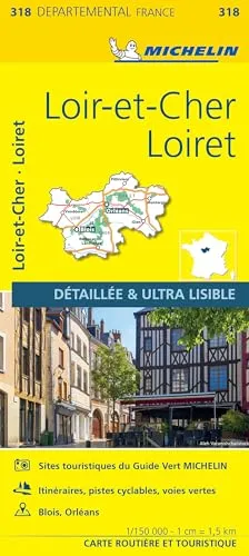 Michelin Loire-Tal: Map (MICHELIN Localkarten)