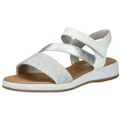 Gabor Riemchensandale in silber von Gabor