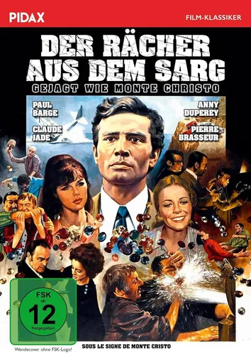 Der Rächer aus dem Sarg - Gejagt wie Monte Christo - Pidax Film Klassiker - DVD/