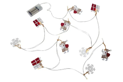 LED-Lichterkette 'Reinbek', 10-tlg., warmwhite LED