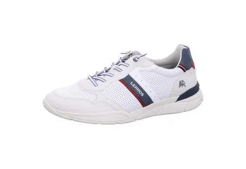 Lerros Sneaker Weiß in Gr. 48 - Der ideale Sommer Sneaker für Herren in Größe 48 vereint sportlichen Stil mit Leichtigkeit. Atmungsaktives Material sorgt für angenehmen Tragekomfort und optimale Luftzirkulation an warmen Tagen.