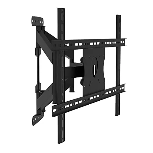 SYLVOX TV Wandhalterung für 40-75 Zoll Flachbildfernseher, 6 gelenkige Doppelarme flexibel schwenkbar +/-80°, legierter Stahl, Max. Belastung 45.5kg,Max. VESA 700x400mm,Vorwärts 8°/ Rückwärts 5°