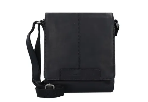 The Chesterfield Brand Wax Pull Up 0 Umhängetasche aus Leder, 22 cm, schwarz - Handtaschen aus hochwertigem, strapazierfähigem Leder mit elegantem Design, ideal für den täglichen Gebrauch.