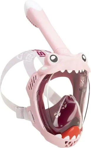 Cressi Kiddy Kids Full Face Mask Pink/Purple/White von Cressi