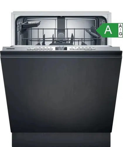 Siemens SX63EX2VBE EB-Geschirrspüler XXL - Vollintegrierbarer Geschirrspüler mit 6 Programmen und Home Connect App für intelligente Steuerung, energieeffizient und leise mit nur 42 dB.