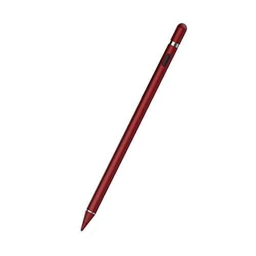 Aktiver Stift für Lenovo Tab 2 3 4 8 10 Plus Pro M10 P10 P11 P8 E7 E8 E10 Yoga Book 10,1 Zoll Tablet elektromagnetischer Touchscreen, Eingabestift Active Pen 4096 Druck (Rot)