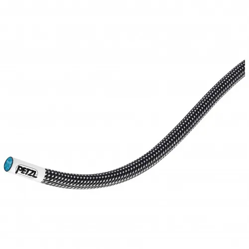 Petzl Paso Guide 7,7 mm 50 m Grau - Hochwertiges Kletterseil für technisches Bergsteigen und Eisklettern, mit wasserabweisender Guide UIAA Dry Imprägnierung für extreme Bedingungen.