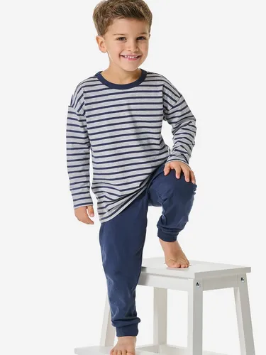Schiesser Jungen Schlafanzug Set Pyjama lang - 100% Organic Bio Baumwolle - Schlafanzüge für Jungen aus 100% Organic Bio Baumwolle, besonders weich und hautfreundlich für einen erholsamen Schlaf.