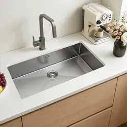 VEVOR Unterbauspüle Edelstahl 85x45 cm