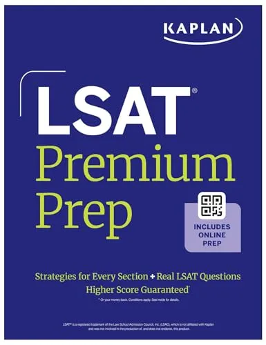 Produktbild LSAT Premium Prep (2026): 4: Master the Digital LSAT with Exclusive 99th-Percentile Instructor Videos, Data-Driven Strategies, and Official Practice: ... for Every Section + Online (Kaplan Test Prep)