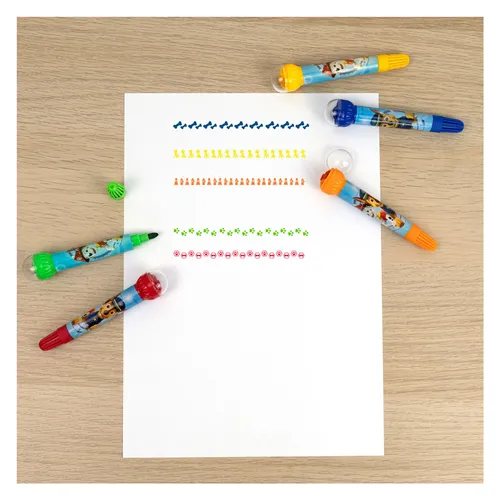 Paw Patrol Tintenroller und Stempelmarker Set,5-teilig