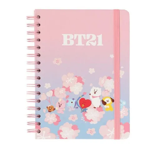 Grupo Erik Notizblock BT21 Sakura A5 Notizbuch