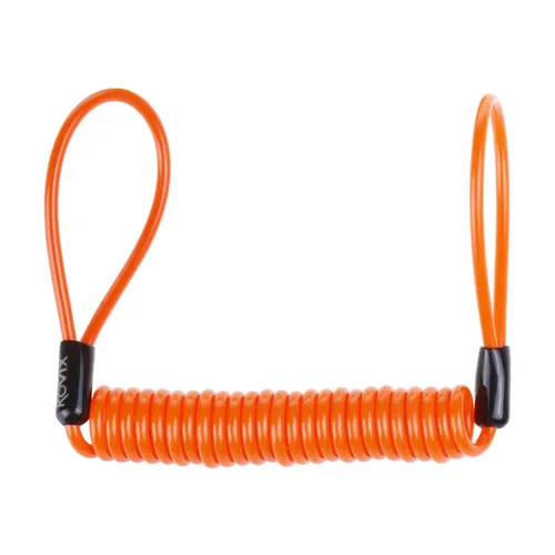 Kovix Schloss-Erinnerungskabel orange Motorrad Bremsscheibenschloss NEU/NEW