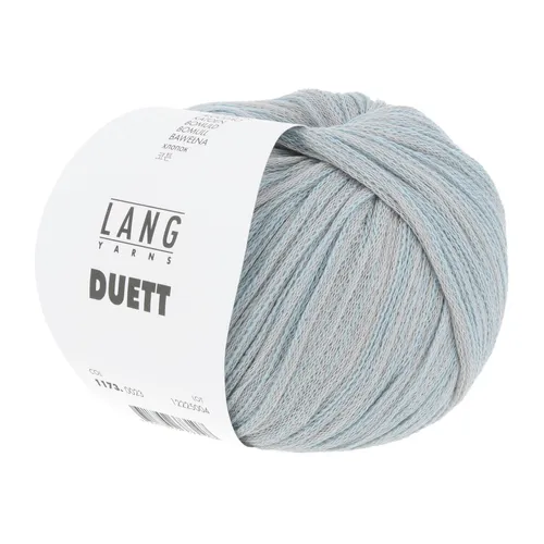Wolle Kreativ! Lang Yarns - Duett Fb. 23 silber hellblau 50 g