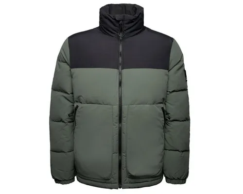 Jack Wolfskin Dellbrueck Jacket - Slate Green (4136) L - Funktionsjacke für Alltag und Freizeit, winddicht und stark wasserabweisend mit 550 cuin Daunenfüllung für angenehme Wärme und Komfort.