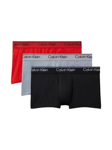 Calvin Klein Underwear Trunk LOW RISE TRUNK 3PK (Packung, 3-St., 3er) mit Logo-Stretchbund