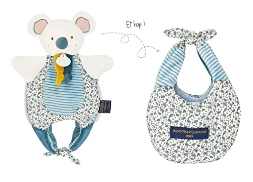 Amusette Koala Schmusetuch 30cm | Kuschelfreund für Babys - Sonstige Kategorie, weiches Plüschmaterial für Geborgenheit und Beruhigung, ideal zum Kuscheln und Spielen.