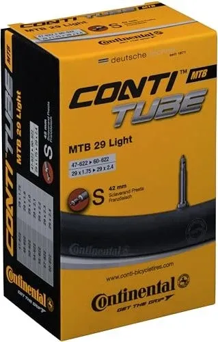Continental Schlauch MTB 29 Light 28-29 x 1,75-2,5 SV 42 mm von Continental