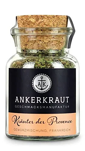 Ankerkraut Kräuter der Provence, Kräutermischung der französischen Küche, 30g im Korkenglas