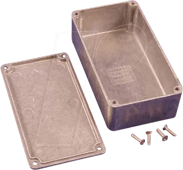 1590N1 - Alugehäuse, 1590 N, 121,2 x 65,5 x 39,8 mm, aluminium