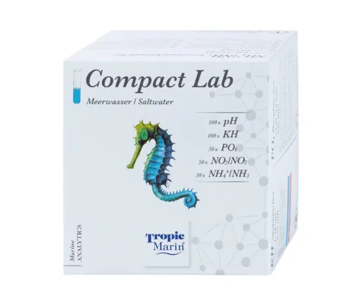 Tropic Marin Compact Lab Meerwasser Test-Set für pH, KH, PO4, NO2, NO3 & NH4