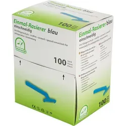 Medi-Inn Einwegrasierer Farbe blau einschneidig / 5 x 100 = 500 Stück