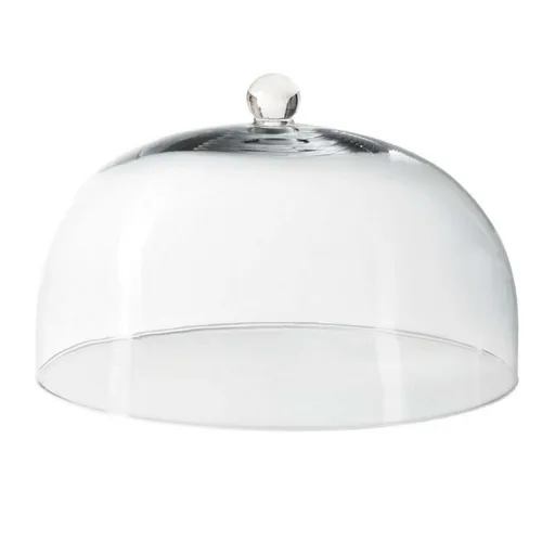 ASA Tortenglocke Grande nero - Elegante Kuchentransportbox - Vorratsgläser, aus hochwertigem Glas, rund, mit einem Durchmesser von 28 cm, ideal für stilvolles Servieren und frischen Aufbewahrung von Torten und Kuchen.