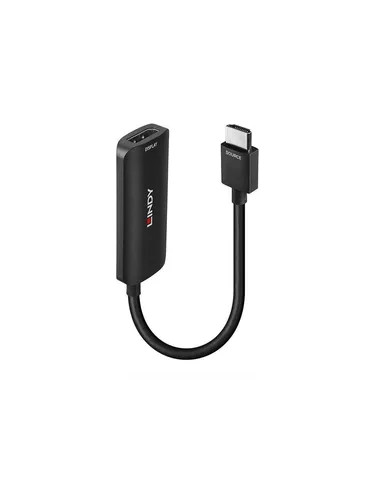 LINDY 38329 HDMI 8K60 auf DisplayPort 1.4 Konverter - 4K UHD und 8K Unterstützung, ideal für hochauflösende Displays mit HDR und 3 Jahre Garantie