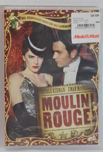 Moulin Rouge Nicole Kidman Ewan McGregor 2001 DVD 2011 Spanisch Englisch
