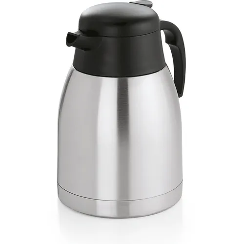 Thermoskanne Isolierkanne Inhalt 2 Liter CNS 18/10 Vacuum Kaffeekanne