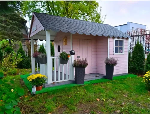 bv-vertrieb Spielhaus Kinderspielhaus Spielhaus Holz-Gartenhaus Spielhütte - (3996)