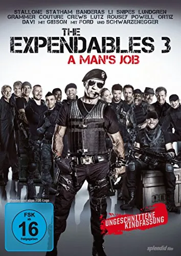 The Expendables 3 - A Man's Job (Ungeschnittene Kinofassung)  DVD/NEU/OVP