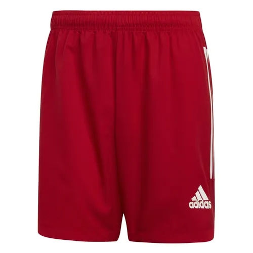 adidas Sporthose Condivo 20 Short (leicht, feuchtigkeitsabsorbierend) kurz rot Herren, Größe: L