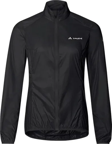 Vaude Matera Windjacke Damen (schwarz) Größe:36 - Fahrradbekleidung: Superleichte, atmungsaktive Windjacke für Damen, aus 100% recyceltem Polyester, wind- und wasserabweisend mit kleinem Packmaß, ideal für Radsport und umweltfreundlich hergestellt.