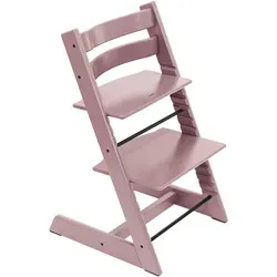 Stokke Hochstuhl TRIPP TRAPP - Verstellbarer Kinderhochstuhl in Heather Mauve - Hochstuhl, der mitwächst und bis 110 kg belastbar ist, ideal für lebenslange Nutzung am Esstisch.