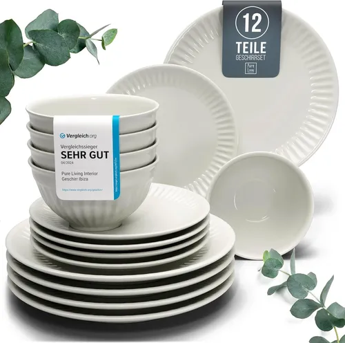 Geschirr Beige von Pure Living