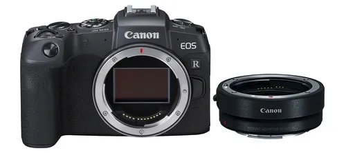 Canon EOS RP Systemkamera - Vollformat-Sensor mit 4K Video - Spiegelreflex- & Systemkameras mit 26,2 MP, ideal für kreative Fotografie und hochwertige 4K Videoaufnahmen, inklusive WLAN und Bluetooth für einfache Verbindung.